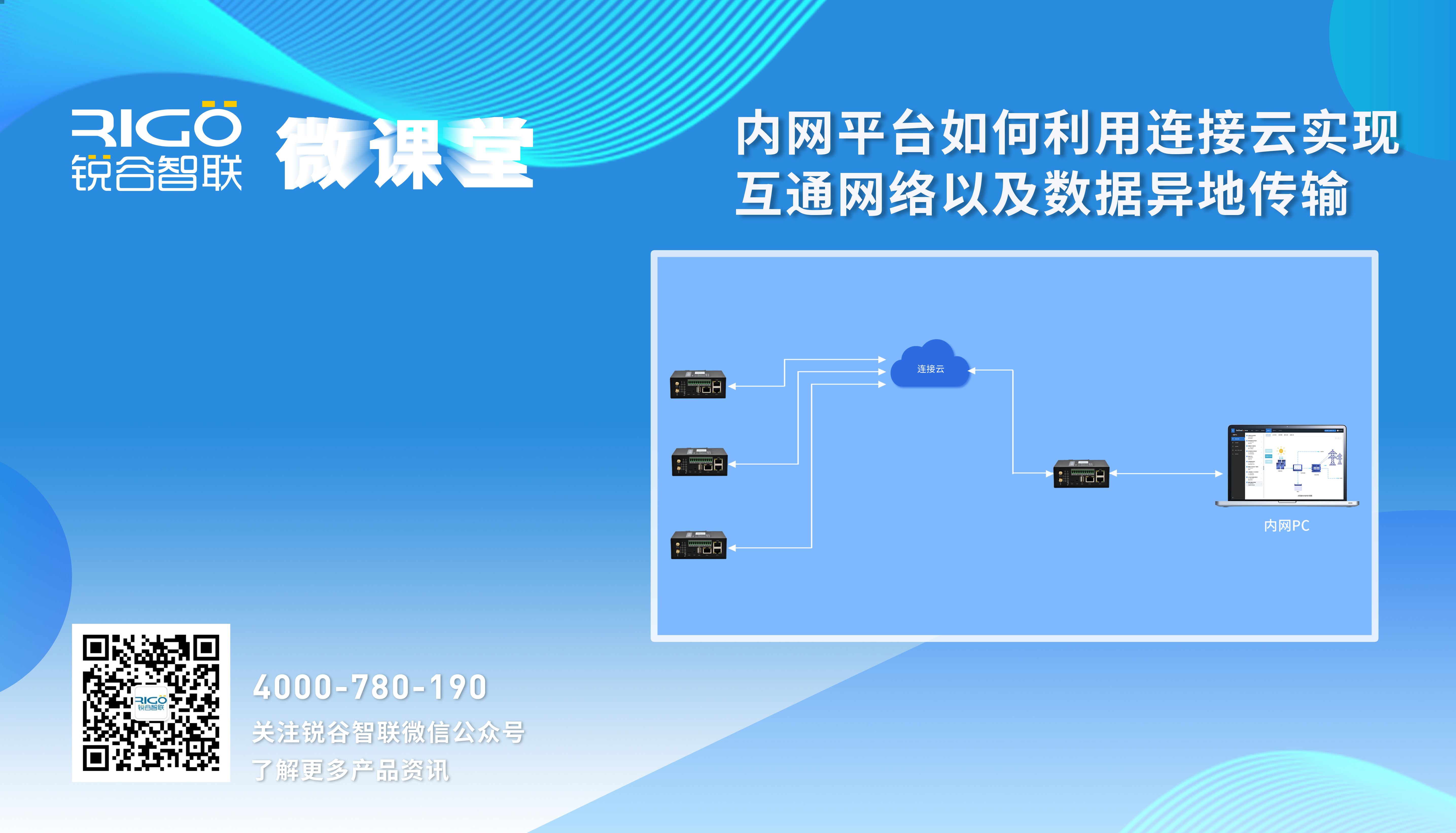 內網平臺如何利用連接云實現互通網絡以及數據異地傳輸